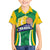 Brazil Basketball Custom Family Matching Off Shoulder Short Dress and Hawaiian Shirt Come On Brasil Cariocas