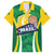 Brazil Basketball Custom Family Matching Puletasi and Hawaiian Shirt Come On Brasil Cariocas