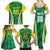 Brazil Basketball Custom Family Matching Summer Maxi Dress and Hawaiian Shirt Come On Brasil Cariocas