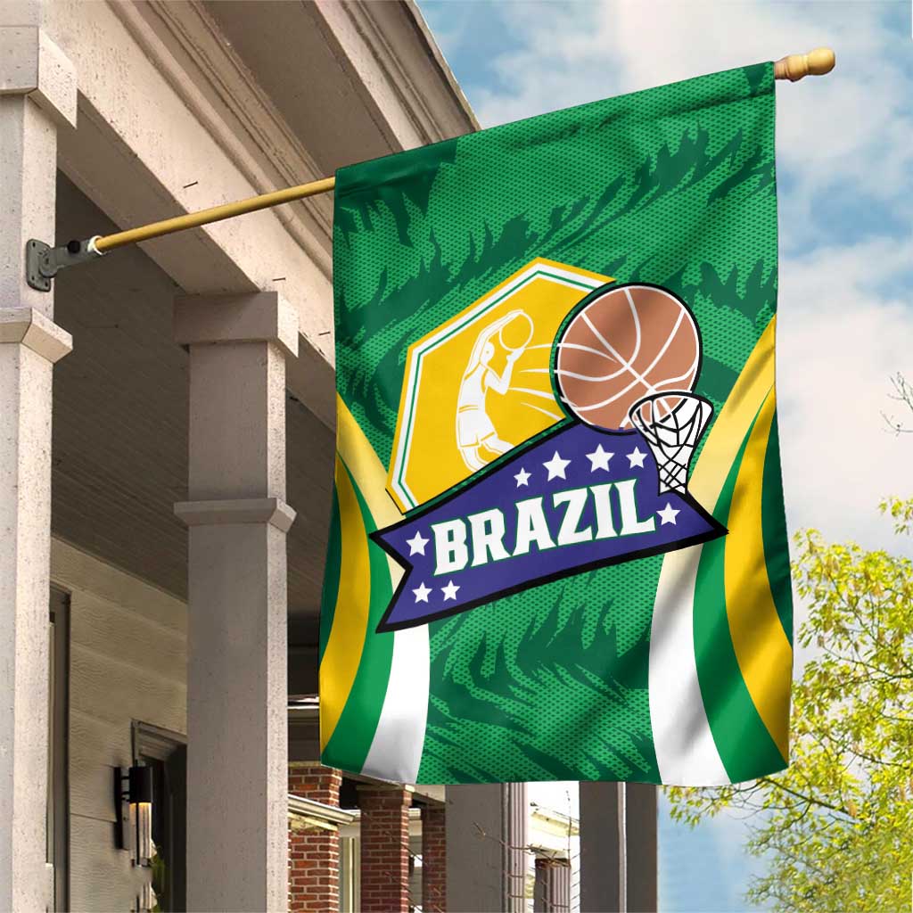 Brazil Basketball Garden Flag Come On Brasil Cariocas