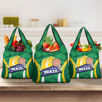 Brazil Basketball Grocery Bag Come On Brasil Cariocas