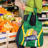 Brazil Basketball Grocery Bag Come On Brasil Cariocas