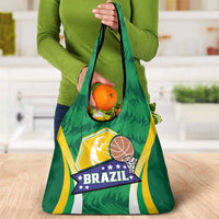 Brazil Basketball Grocery Bag Come On Brasil Cariocas