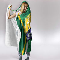 Brazil Basketball Hooded Blanket Come On Brasil Cariocas