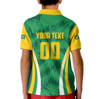 Brazil Basketball Custom Kid Polo Shirt Come On Brasil Cariocas