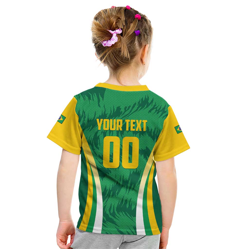 Brazil Basketball Custom Kid T Shirt Come On Brasil Cariocas