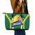 Brazil Basketball Leather Tote Bag Come On Brasil Cariocas