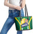 Brazil Basketball Leather Tote Bag Come On Brasil Cariocas