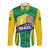 Brazil Basketball Custom Long Sleeve Button Shirt Come On Brasil Cariocas