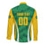 Brazil Basketball Custom Long Sleeve Button Shirt Come On Brasil Cariocas