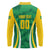 Brazil Basketball Custom Long Sleeve Polo Shirt Come On Brasil Cariocas