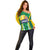 Brazil Basketball Custom Off Shoulder Sweater Come On Brasil Cariocas