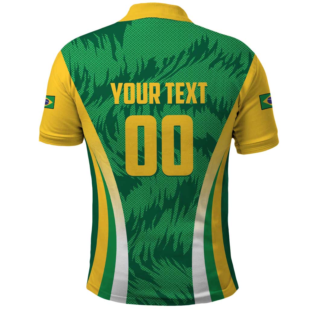 Brazil Basketball Custom Polo Shirt Come On Brasil Cariocas