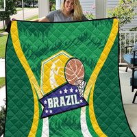 Brazil Basketball Quilt Come On Brasil Cariocas