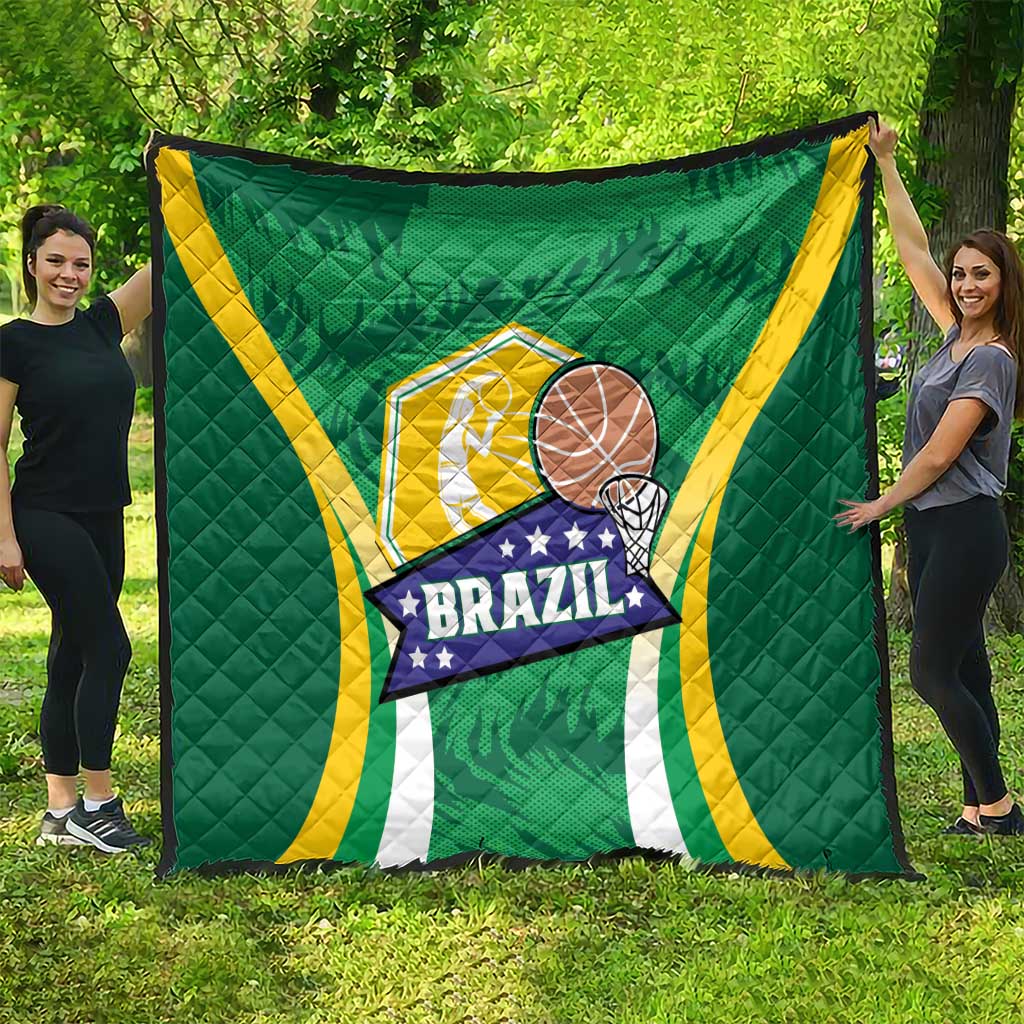 Brazil Basketball Quilt Come On Brasil Cariocas