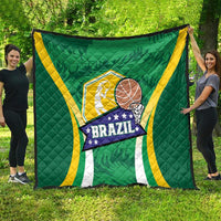 Brazil Basketball Quilt Come On Brasil Cariocas