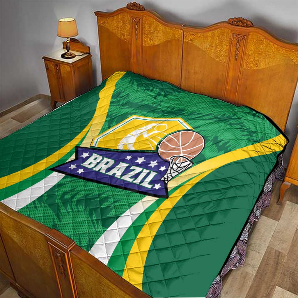 Brazil Basketball Quilt Come On Brasil Cariocas