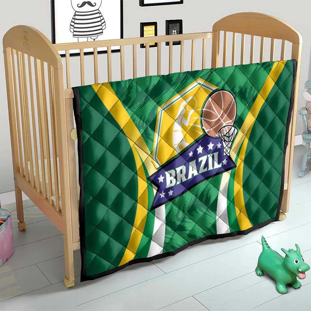 Brazil Basketball Quilt Come On Brasil Cariocas