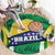 Brazil Basketball Round Carpet Come On Brasil Cariocas