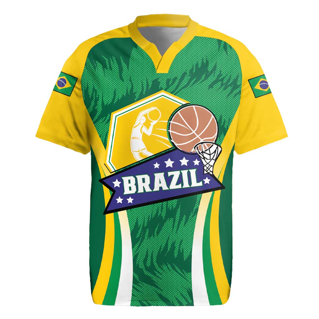 Brazil Basketball Custom Rugby Jersey Come On Brasil Cariocas