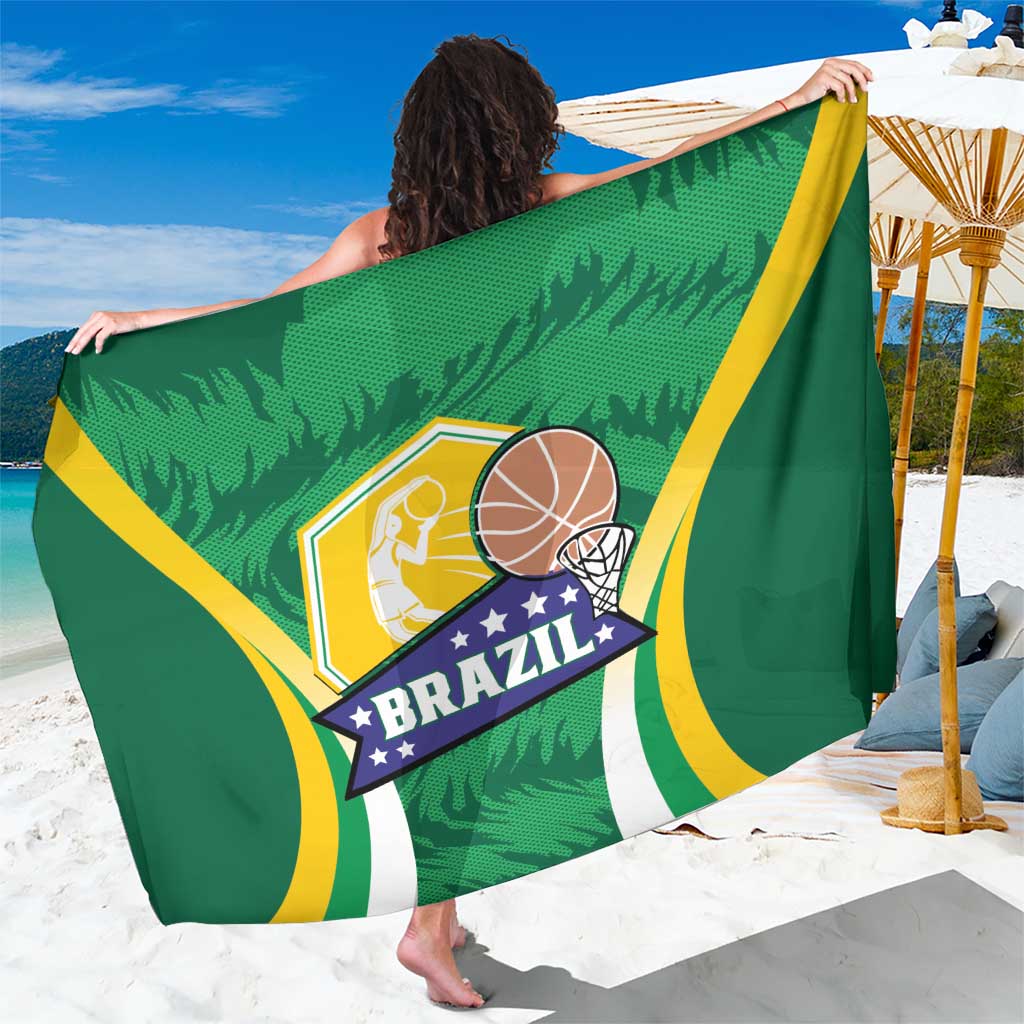 Brazil Basketball Sarong Come On Brasil Cariocas