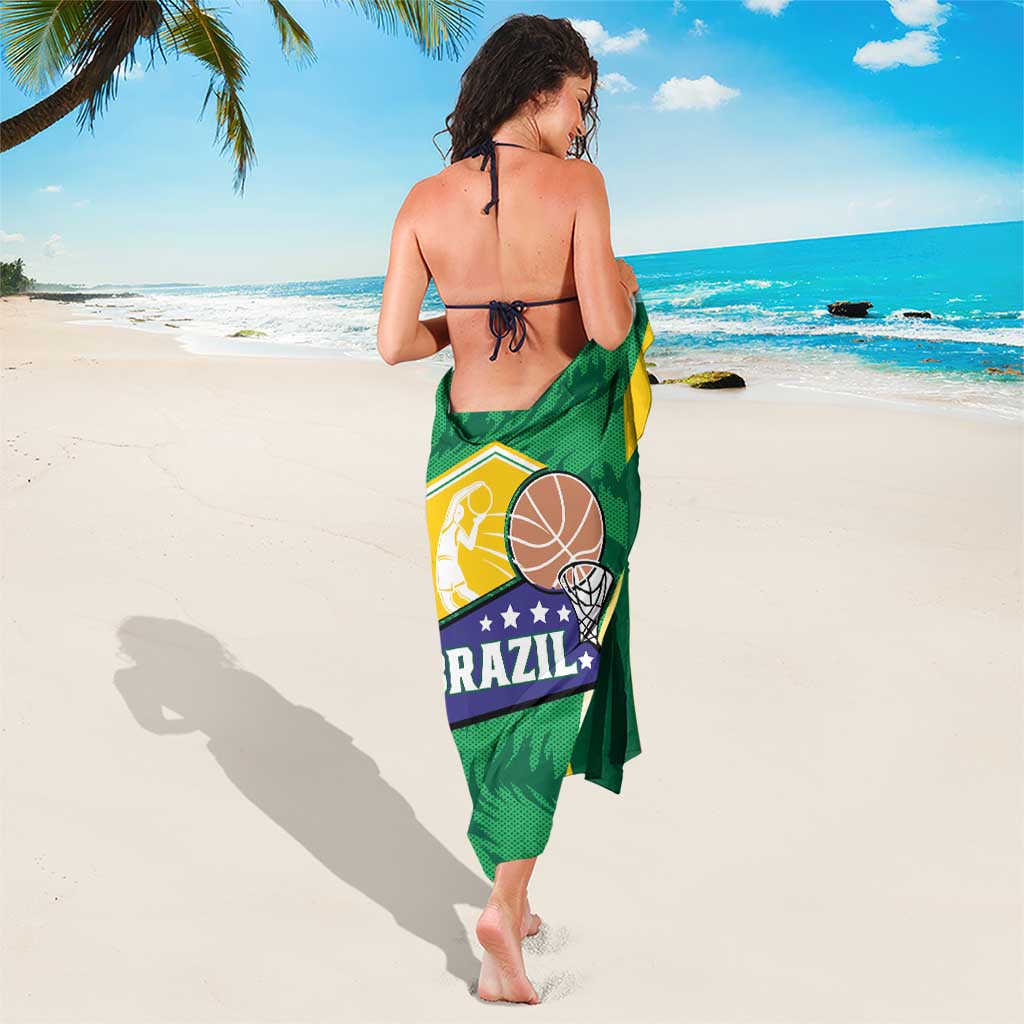 Brazil Basketball Sarong Come On Brasil Cariocas