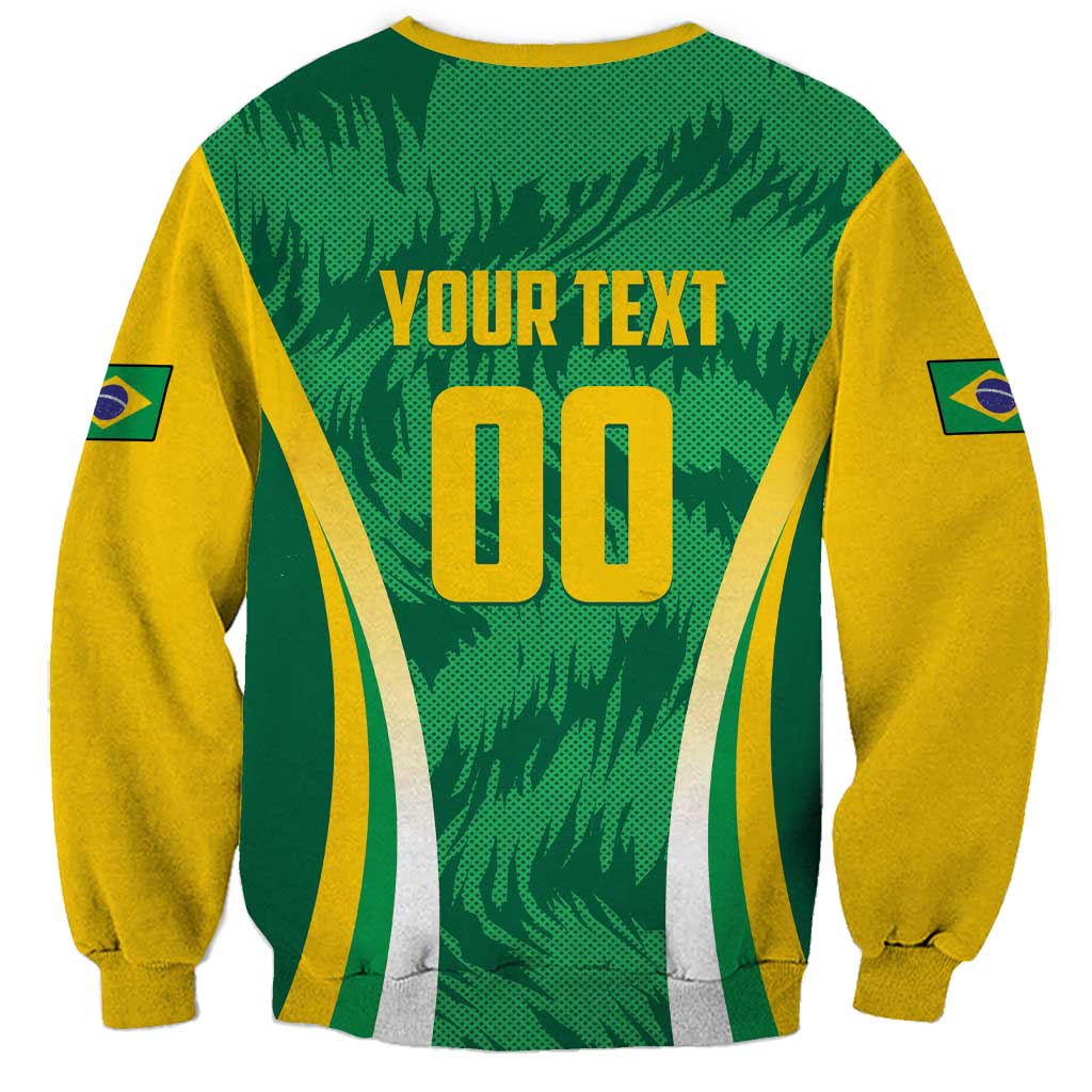 Brazil Basketball Custom Sweatshirt Come On Brasil Cariocas