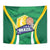 Brazil Basketball Tapestry Come On Brasil Cariocas