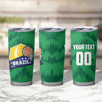 Brazil Basketball Custom Tumbler Cup Come On Brasil Cariocas