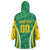 Brazil Basketball Custom Wearable Blanket Hoodie Come On Brasil Cariocas