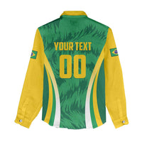 Brazil Basketball Custom Women Casual Shirt Come On Brasil Cariocas