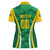 Brazil Basketball Custom Women Polo Shirt Come On Brasil Cariocas