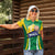 Brazil Basketball Custom Women Polo Shirt Come On Brasil Cariocas