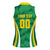 Brazil Basketball Custom Women Sleeveless Polo Shirt Come On Brasil Cariocas