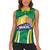 Brazil Basketball Custom Women Sleeveless Polo Shirt Come On Brasil Cariocas
