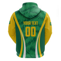 Brazil Basketball Custom Zip Hoodie Come On Brasil Cariocas