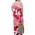 Denmark Constitution Day 2024 Family Matching Off Shoulder Maxi Dress and Hawaiian Shirt Grundlovsdag 5th June - Wonder Print Shop