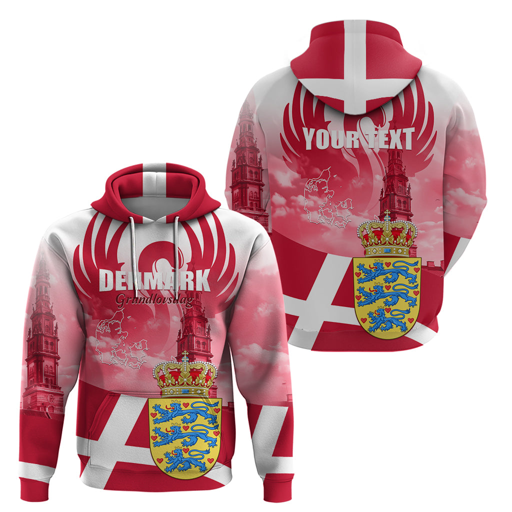 Denmark Constitution Day 2024 Zip Hoodie Grundlovsdag 5th June - Wonder Print Shop