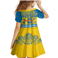 Sweden National Day 2024 Family Matching Mermaid Dress and Hawaiian Shirt Svenska Flaggans Dag - Wonder Print Shop