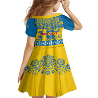 Sweden National Day 2024 Family Matching Puletasi and Hawaiian Shirt Svenska Flaggans Dag - Wonder Print Shop