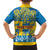 Sweden National Day 2024 Family Matching Short Sleeve Bodycon Dress and Hawaiian Shirt Svenska Flaggans Dag - Wonder Print Shop