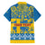 Sweden National Day 2024 Family Matching Short Sleeve Bodycon Dress and Hawaiian Shirt Svenska Flaggans Dag - Wonder Print Shop