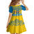 Sweden National Day 2024 Family Matching Summer Maxi Dress and Hawaiian Shirt Svenska Flaggans Dag - Wonder Print Shop