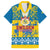 Sweden National Day 2024 Family Matching Summer Maxi Dress and Hawaiian Shirt Svenska Flaggans Dag - Wonder Print Shop