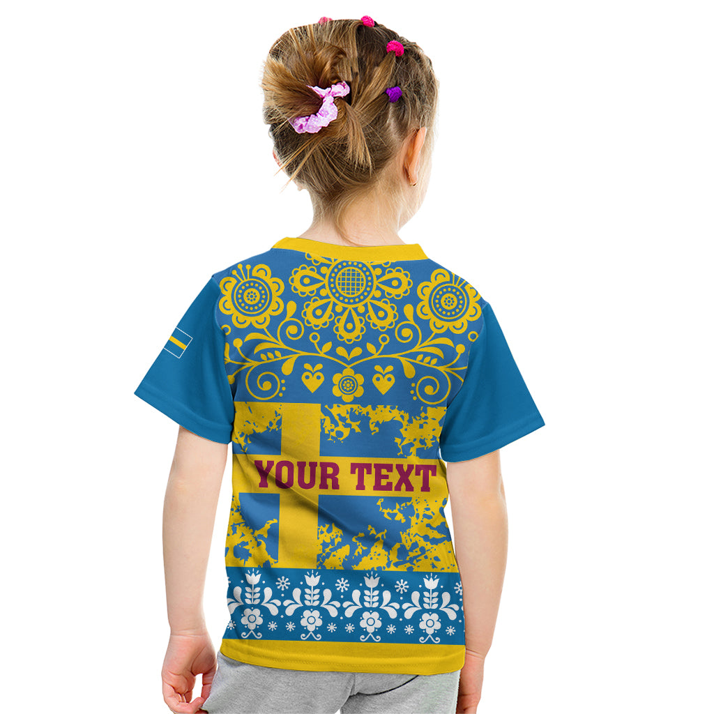Sweden National Day 2024 Kid T Shirt Svenska Flaggans Dag - Wonder Print Shop