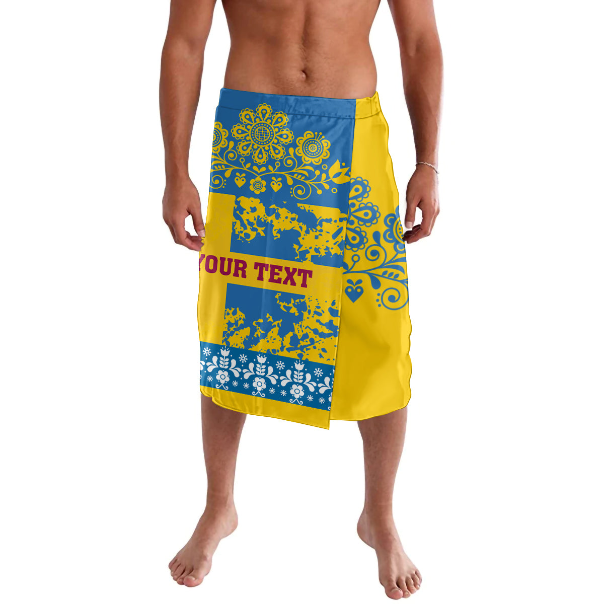 Sweden National Day 2024 Lavalava Svenska Flaggans Dag - Wonder Print Shop