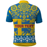 Sweden National Day 2024 Polo Shirt Svenska Flaggans Dag - Wonder Print Shop