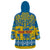 Sweden National Day 2024 Wearable Blanket Hoodie Svenska Flaggans Dag - Wonder Print Shop