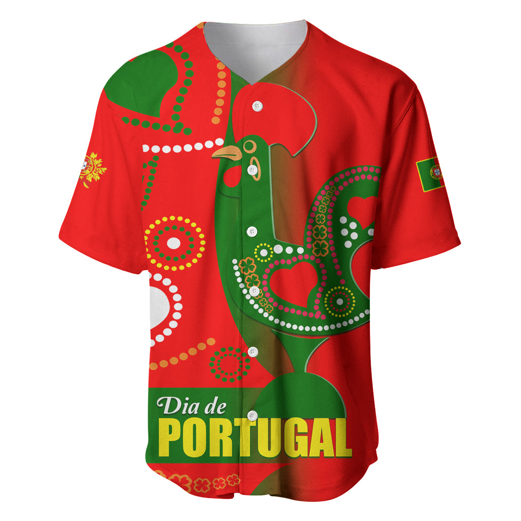 Portugal Day 2024 Baseball Jersey de Camoes e das Comunidades Portuguesas - Wonder Print Shop