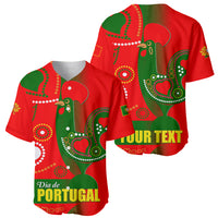 Portugal Day 2024 Baseball Jersey de Camoes e das Comunidades Portuguesas - Wonder Print Shop
